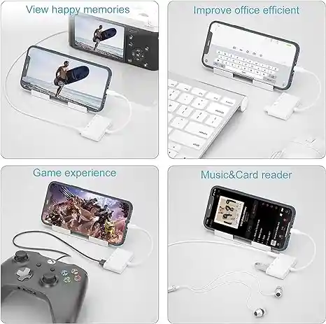 Adaptador Iphone 5 En 1