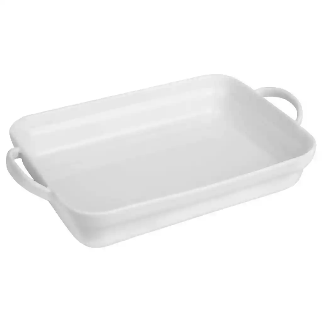 Bandeja Rectangular Para Hornear Free Home Porcelana 2500 Ml