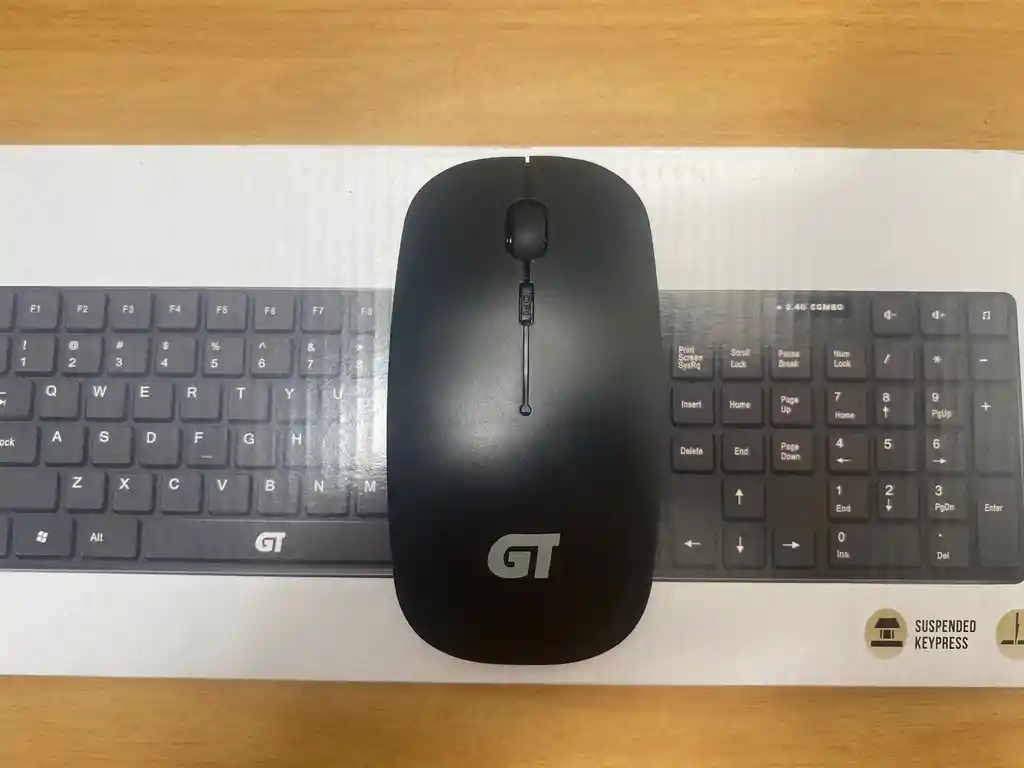 Combo Teclado Y Mouse Inalámbrico Gt Ai100