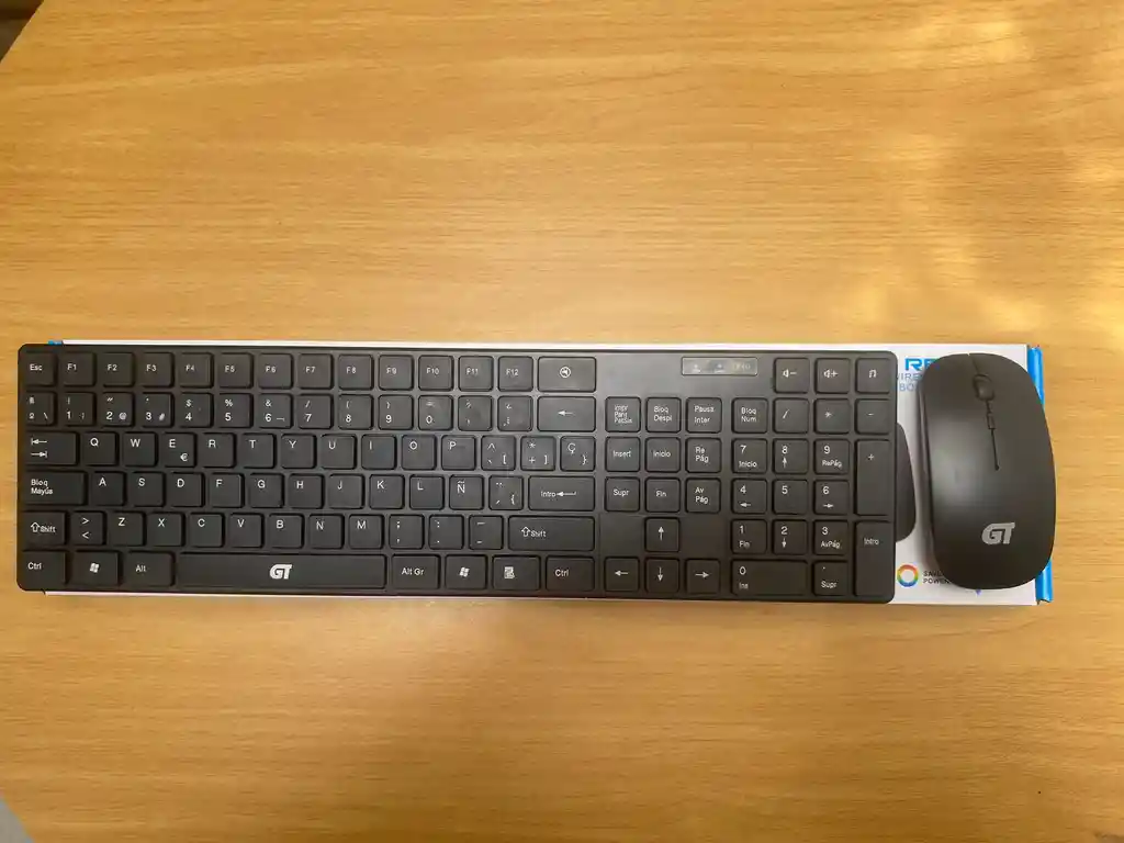 Combo Teclado Y Mouse Inalámbrico Gt Ai100