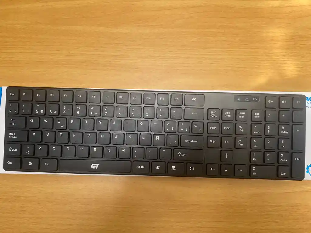 Combo Teclado Y Mouse Inalámbrico Gt Ai100