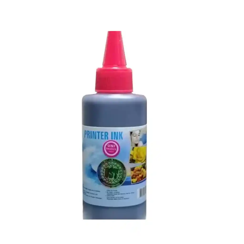 Tinta Universal 100ml Recarga Continua Kit 4 Colores