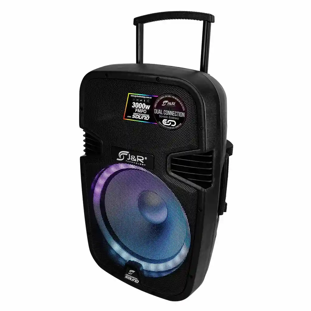 Cabina Activa Jr 15 Pulgadas Amplificada J5209 Con Tripode