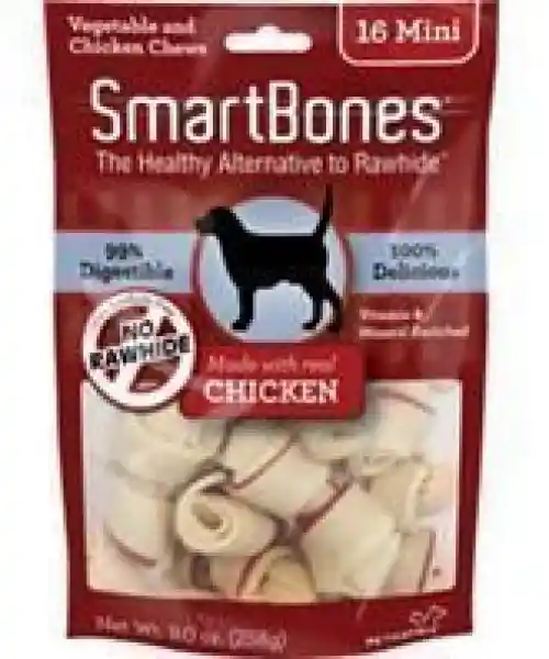 Hueso Para Perros Smartbones Chicken Mini 8 Unidades