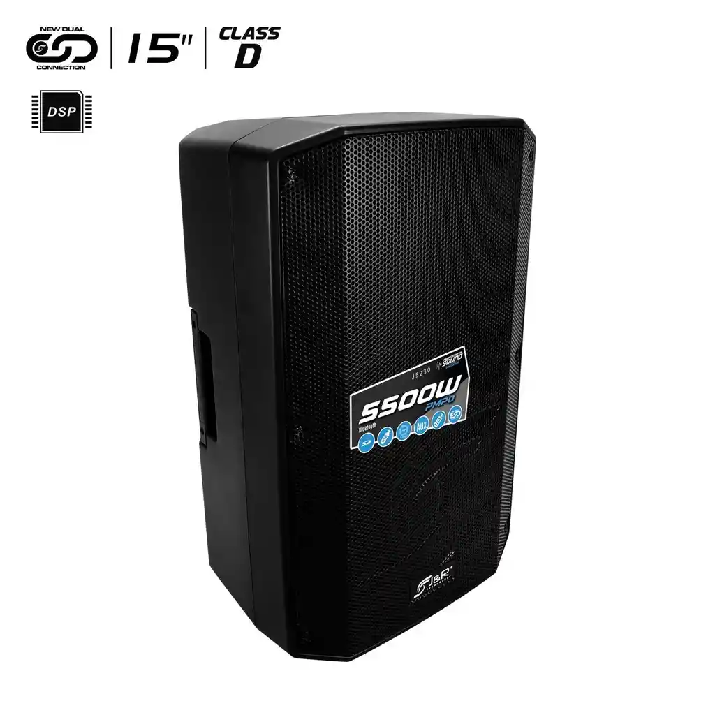 Cabina De Sonido Activa Jyr 5500w 15 J5230