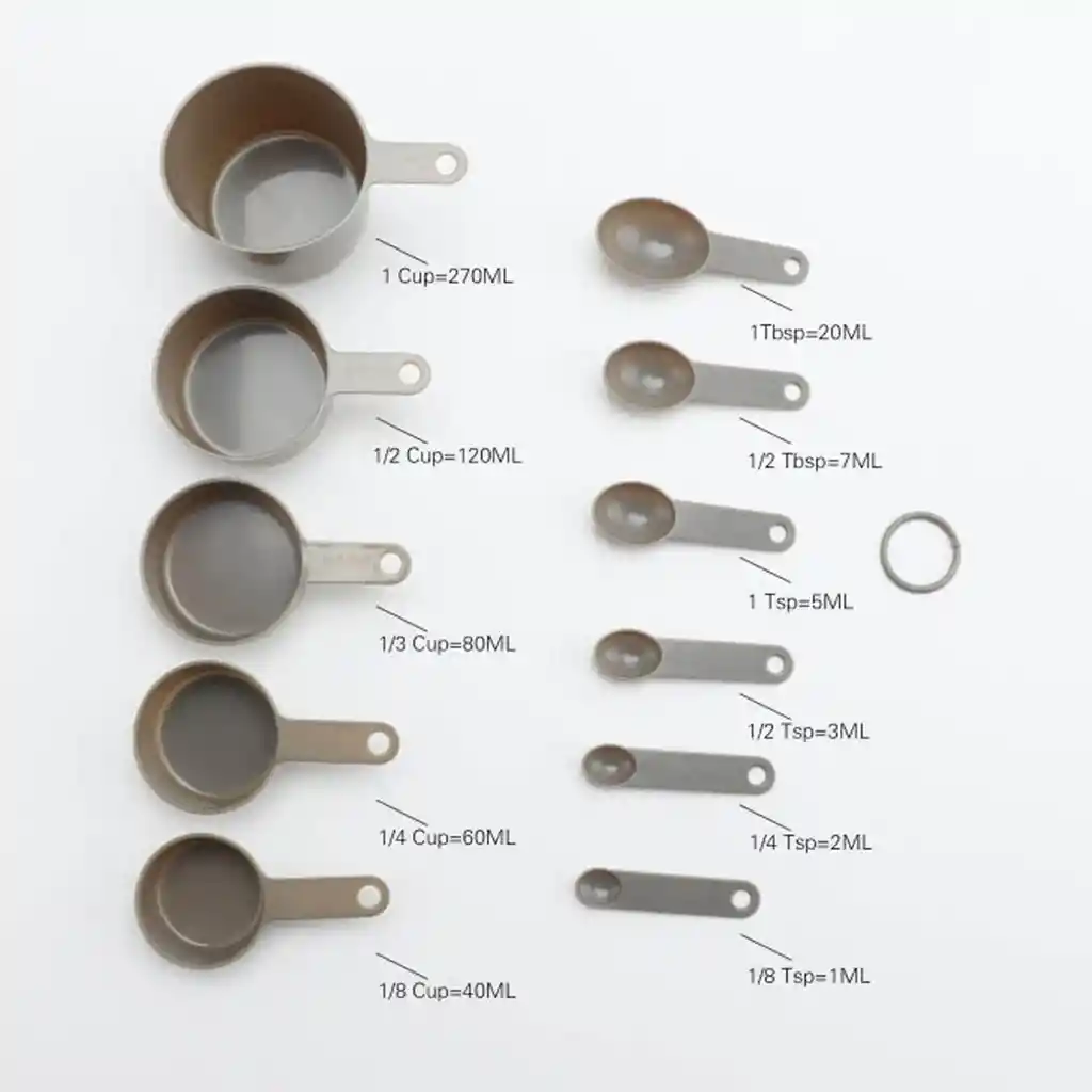 Taza Medidora Gris 11 cm Ambiente Gourmet