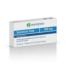 Quinotrat 200 Mg Antimicrobiano X 10 Comprimidos