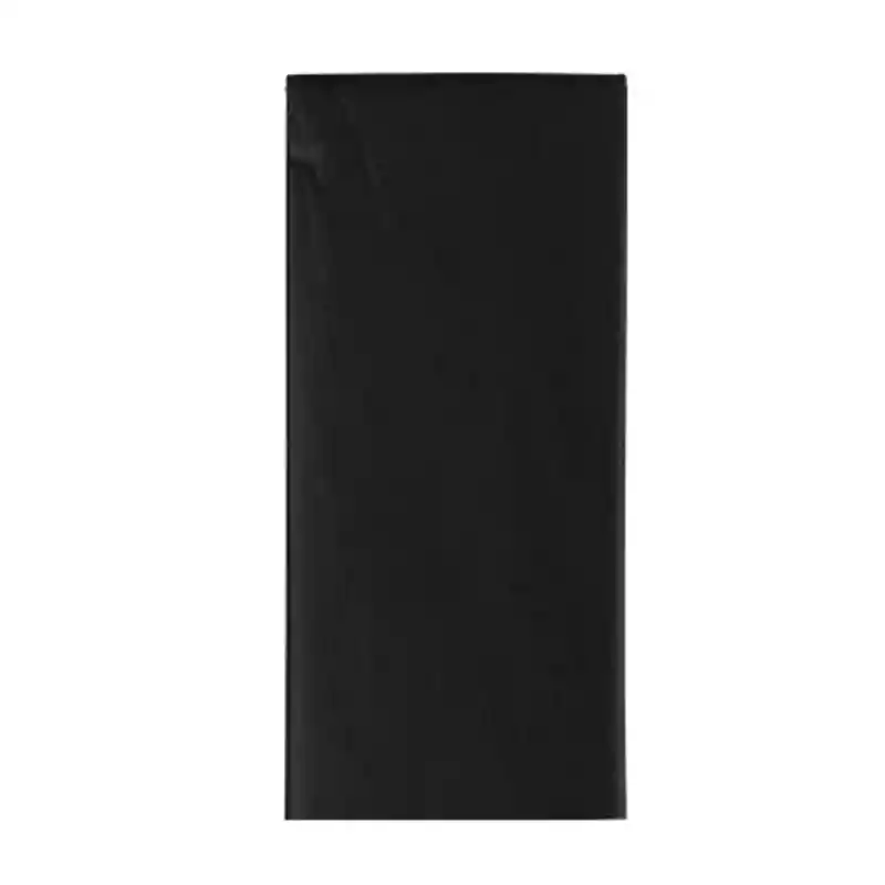 Papel Seda Negro Rollo X25 Medios Pliegos