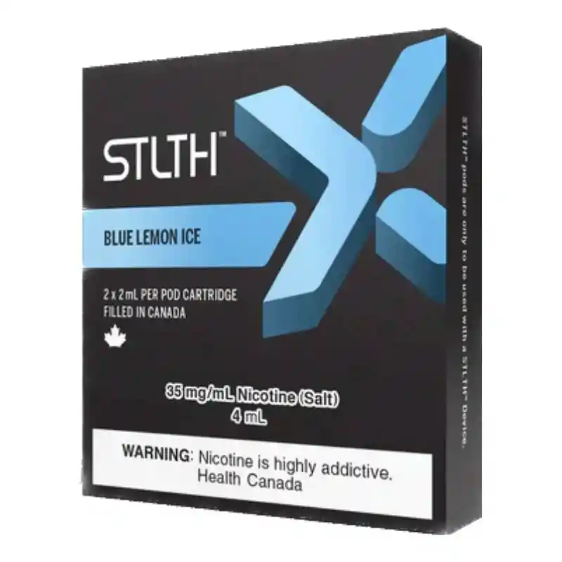 Stlth X Pod Pack Blue Lemon Ice 50% Nic.