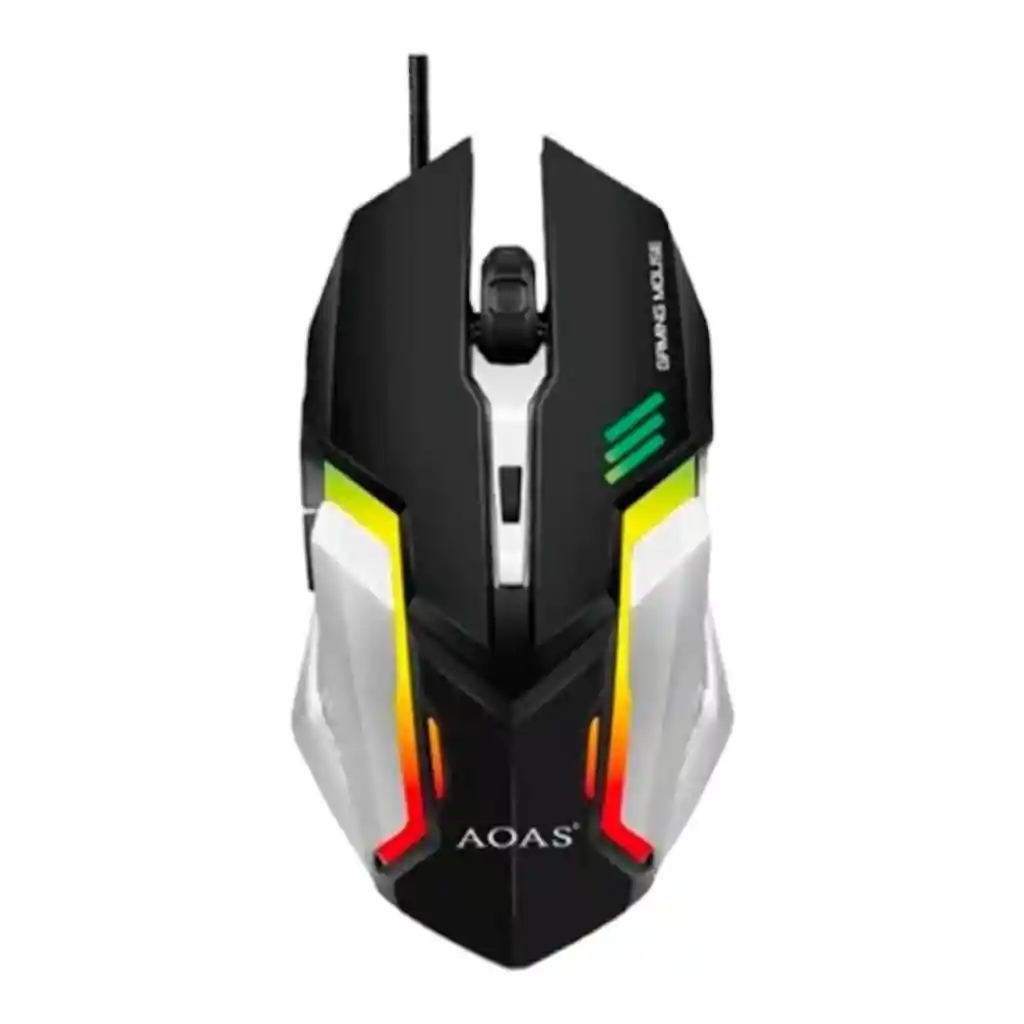 Mouse Gamer Aoas K100 Retroiluminado Usb