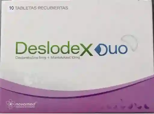 Deslodex Duo 10 Tabletas Recubiertas