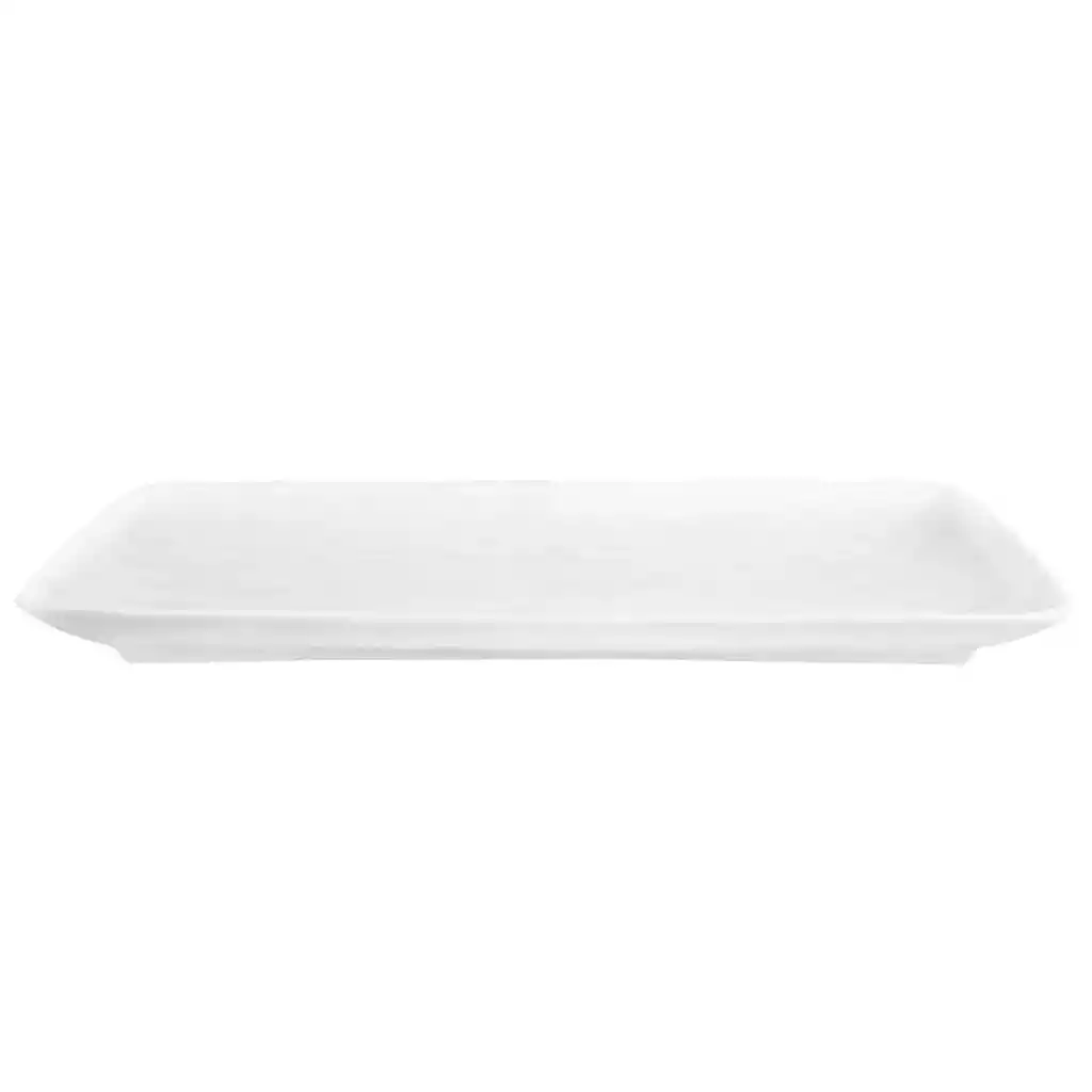 Plato Para Servir Rectangular Free Home Grande Porcelana