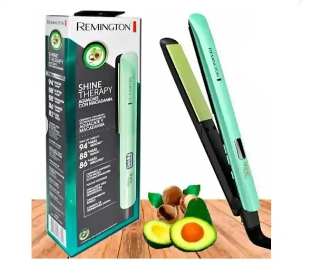 Plancha Alisadora De Cabello Aguacate Macadamia Reimiogton S9960 Generica