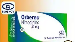 Nimodipino 30 Mg Caja X 30 Tabletas Recubiertas (orberec)