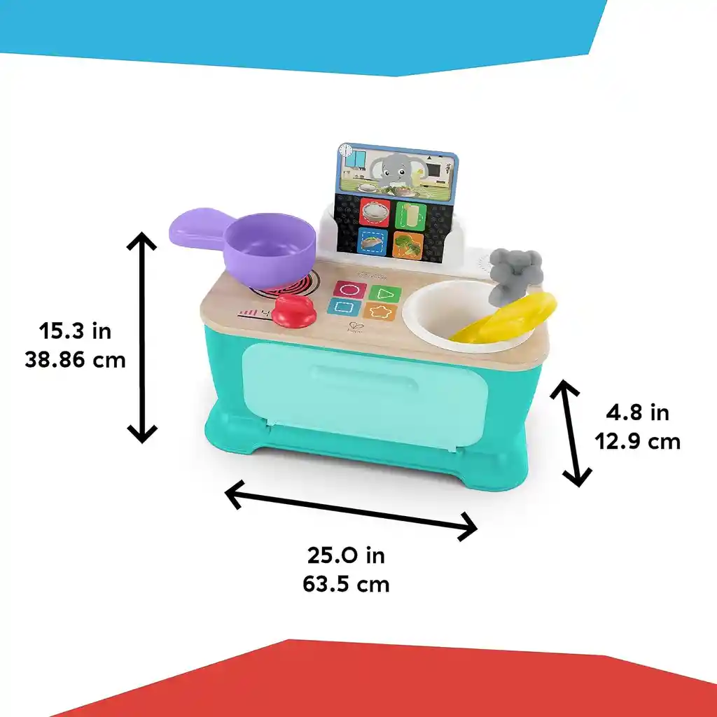 Juguete Cocina Sensorial Baby Einstein Con Sonidos Y Luces