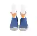 Zapatos Media Silicona 12-18m Antideslizante Bebe Animalitos Azul