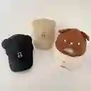 Gorra Sombrero De Sol Para Bebes Y Niños Osito Sol Playa Negro