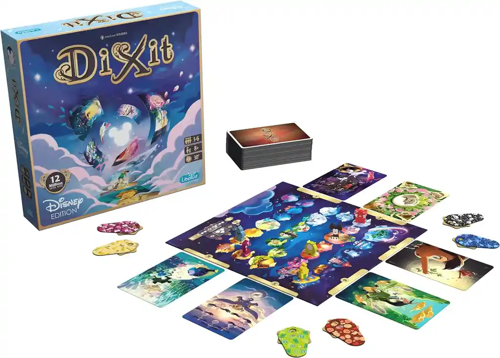 Juego De Mesa Dixit Edición Disney Con 84 Tarjetas Únicas