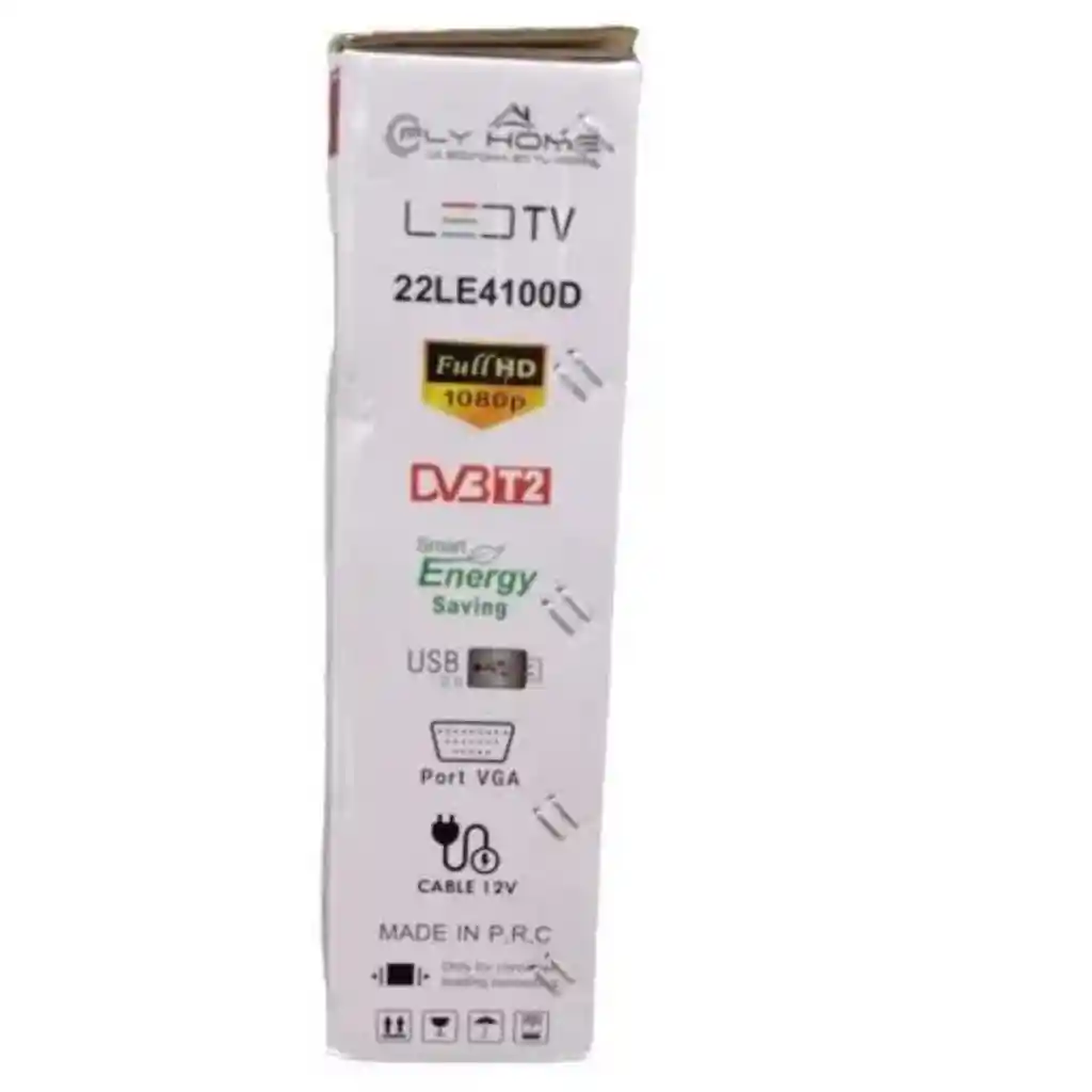 Televisor Led, Fly Tecnology, 22 Pulgadas, Full Hd, Tdt, 12v