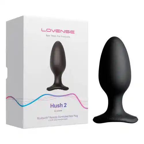 Plug Anal Vibrador Hush 2 Talla L Lovense