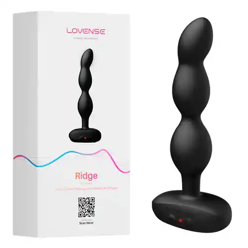 Plug Anal Vibrador Ridge Lovense