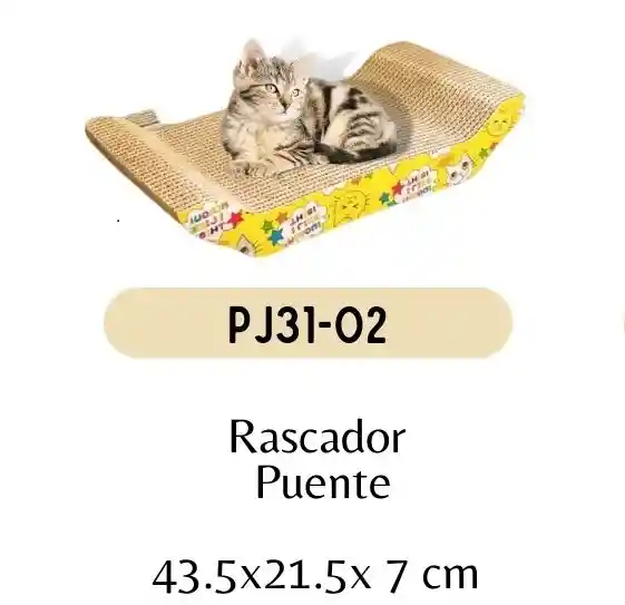 Rascador Para Gato Tipo Punte