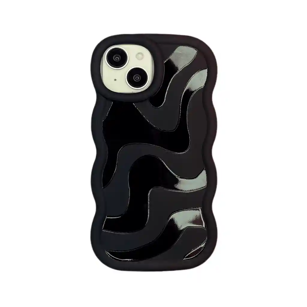 Estuche Samsung A35 Ondas Black