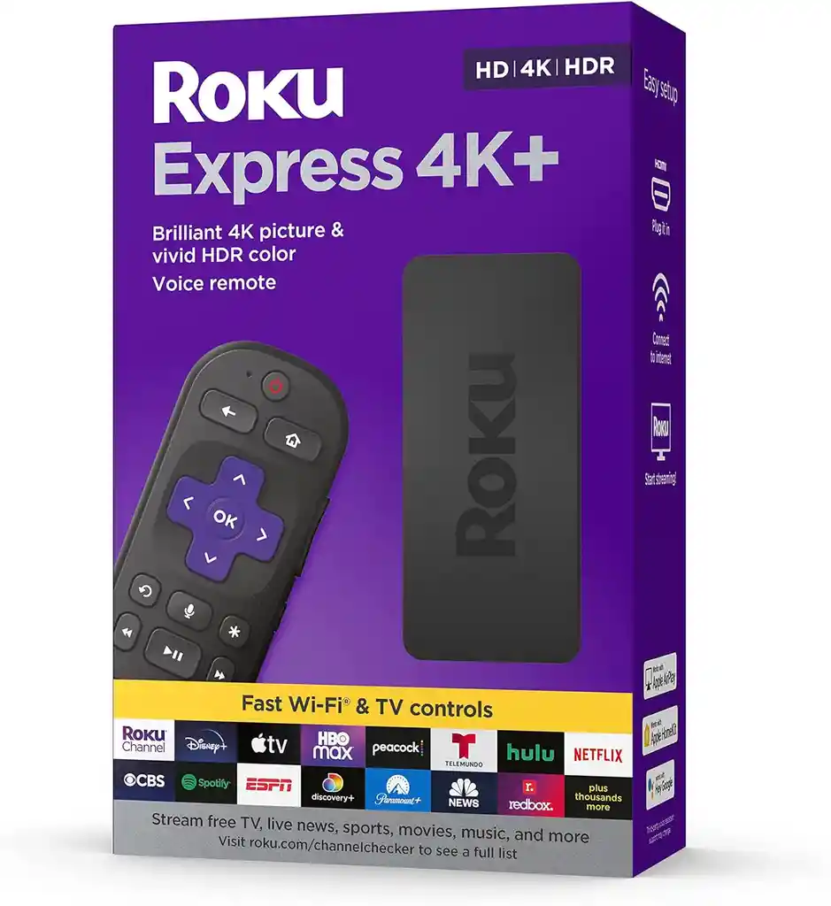 Roku Express 4k Dispositivo De Streaming Hdmi