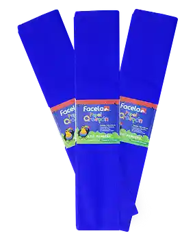 Papel Crepe X10 Color Azul