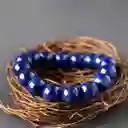 Pulsera Cuarzo Lapislazuli #10 + Estuche