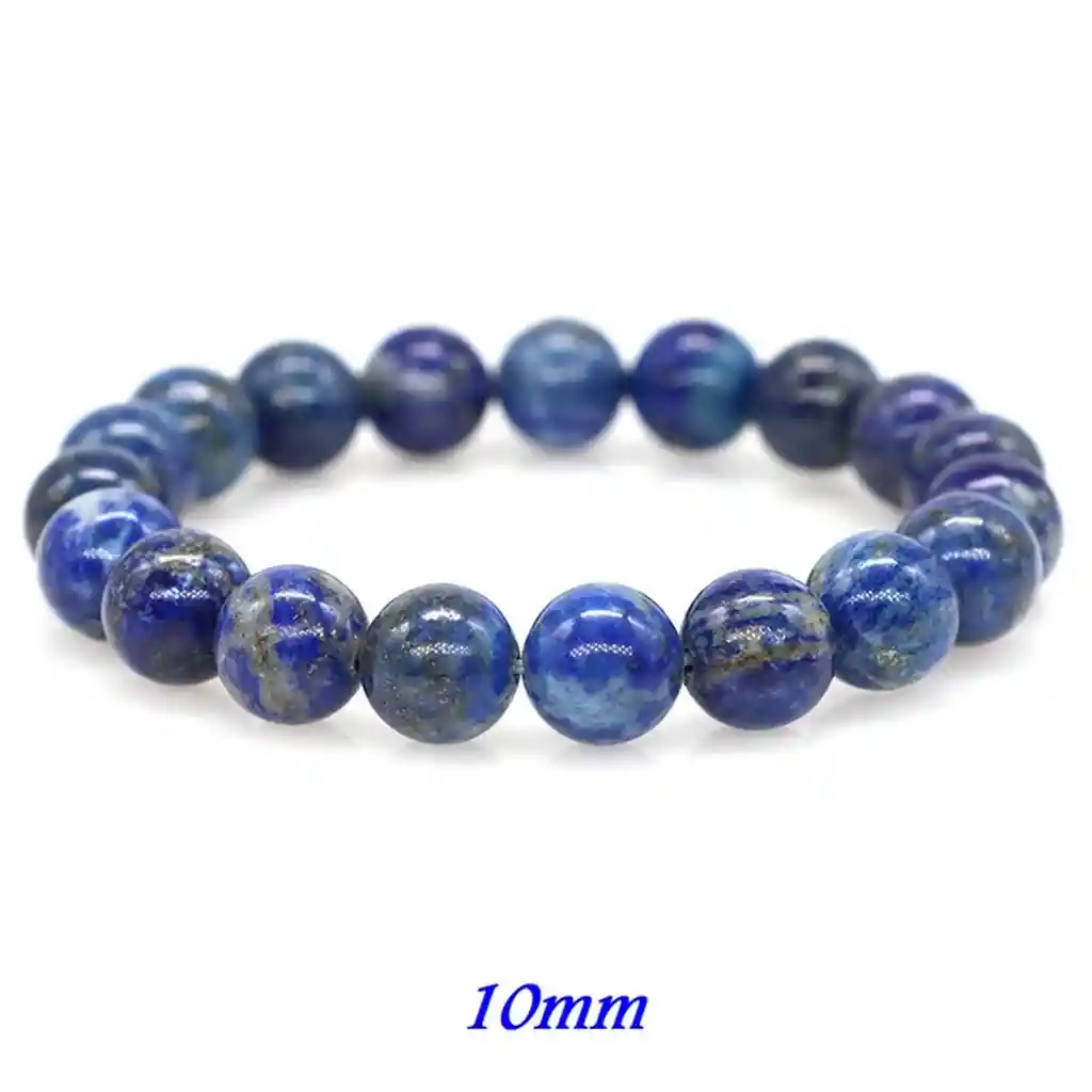 Pulsera Cuarzo Lapislazuli #10 + Estuche