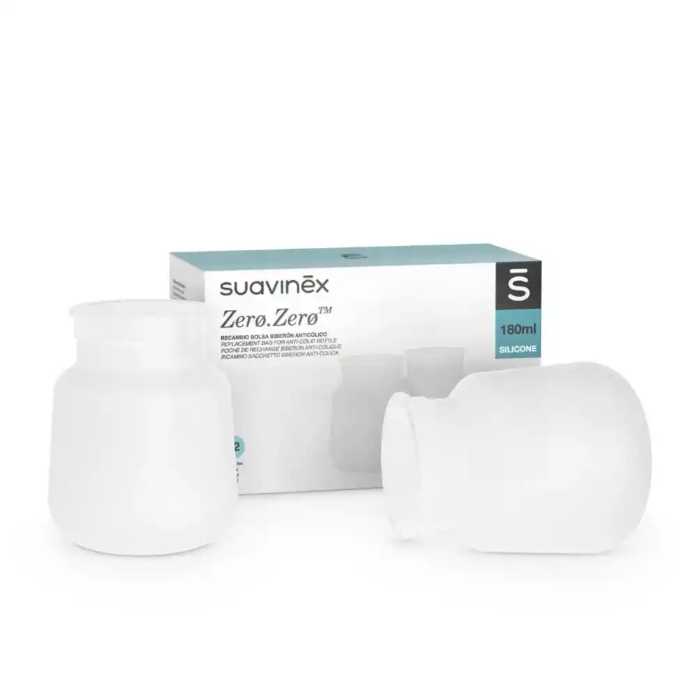 Suavinex Recambio Bolsa Zero Zero 180ml