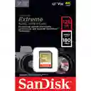 Tarjeta Sandisk Extreme Sdxc Uhs-i 128gb 180mb/s