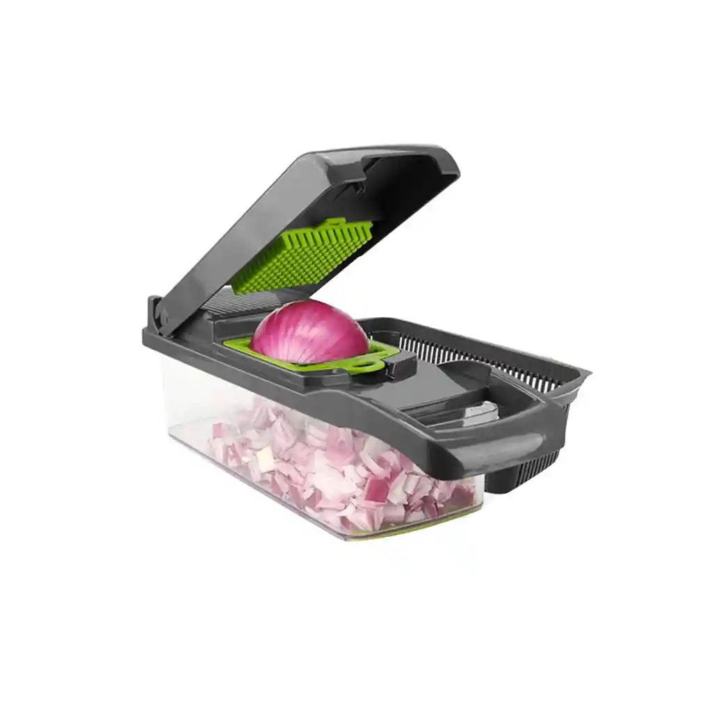 Rallador Cortador Picador De Verduras Fruta Nicer Dicer 14pz