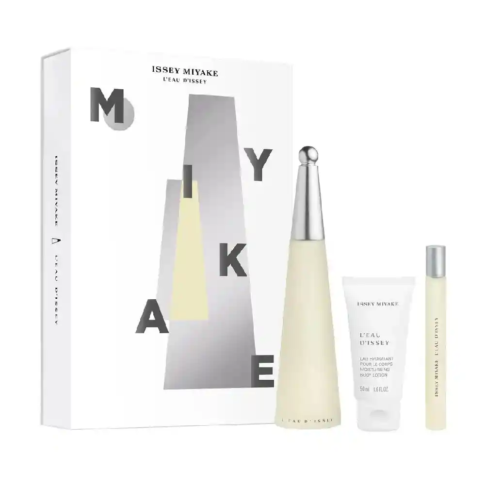 Set De Mujer Issey Miyake L'eau D'issey Edt 100 + Body Lotion 50ml + edt 10ml