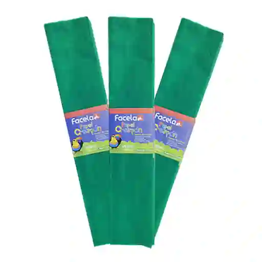 Papel Crepe X10 Color Verde