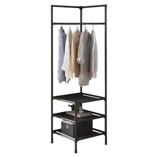 Perchero Organizador De Ropa Mueble Esquinero Armable