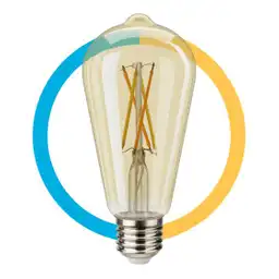 Foco Led Vintage Wi-fi De 4,5 W