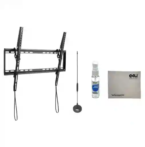 Base Escualizable Para Tv De 37"a 75"+ Antena Para Tdt + Kit De Limpieza