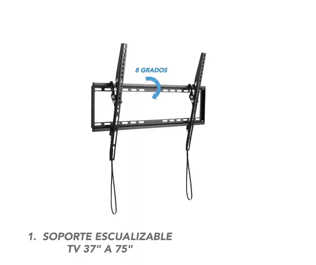 Base Escualizable Para Tv De 37"a 75"+ Antena Para Tdt + Kit De Limpieza