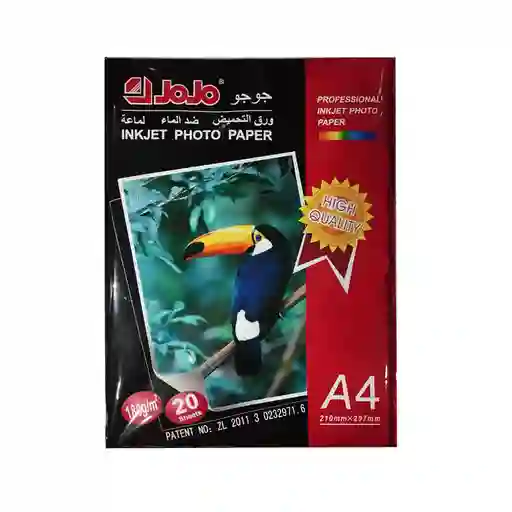Papel Fotografico 180 G/m X20 Hojas A4