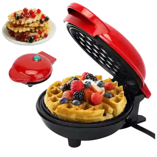 Maquina Mini Waflera Waffles Electrica 350w 110v