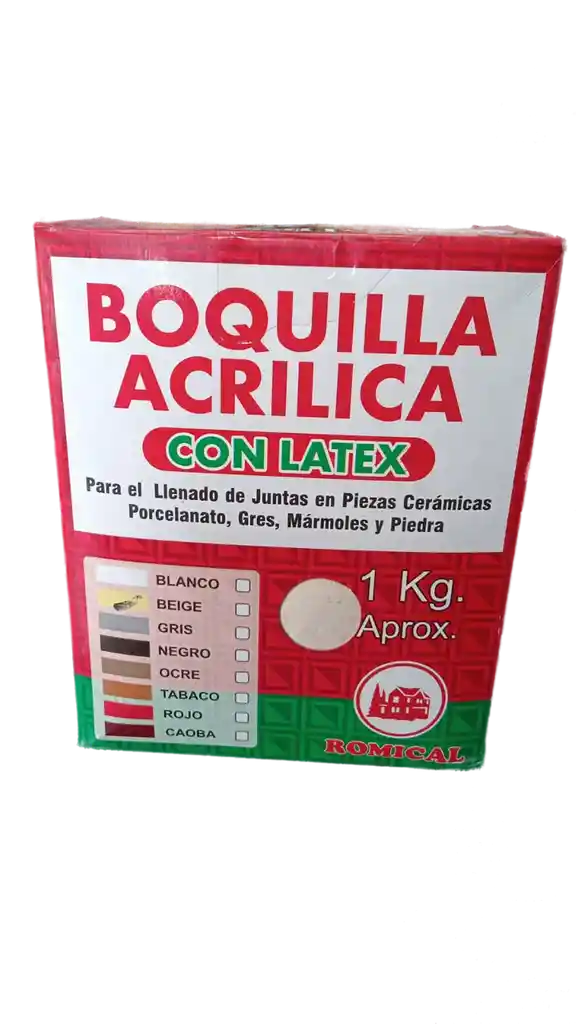 Boquilla Acrílica Beige X 1kg