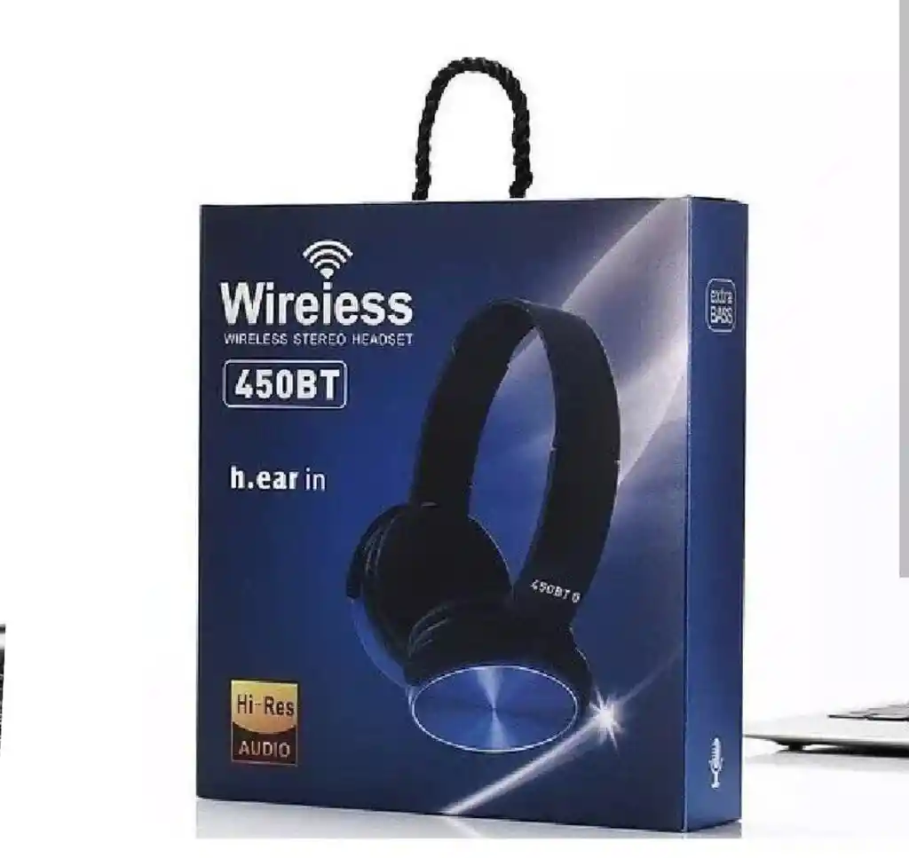 Audífonos Estéreo Xb450bt Inalámbricos Extra Bass