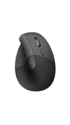 Logitech Mouse Vertical Lift Negro, Blanco Inalámbrico – Bluetooth