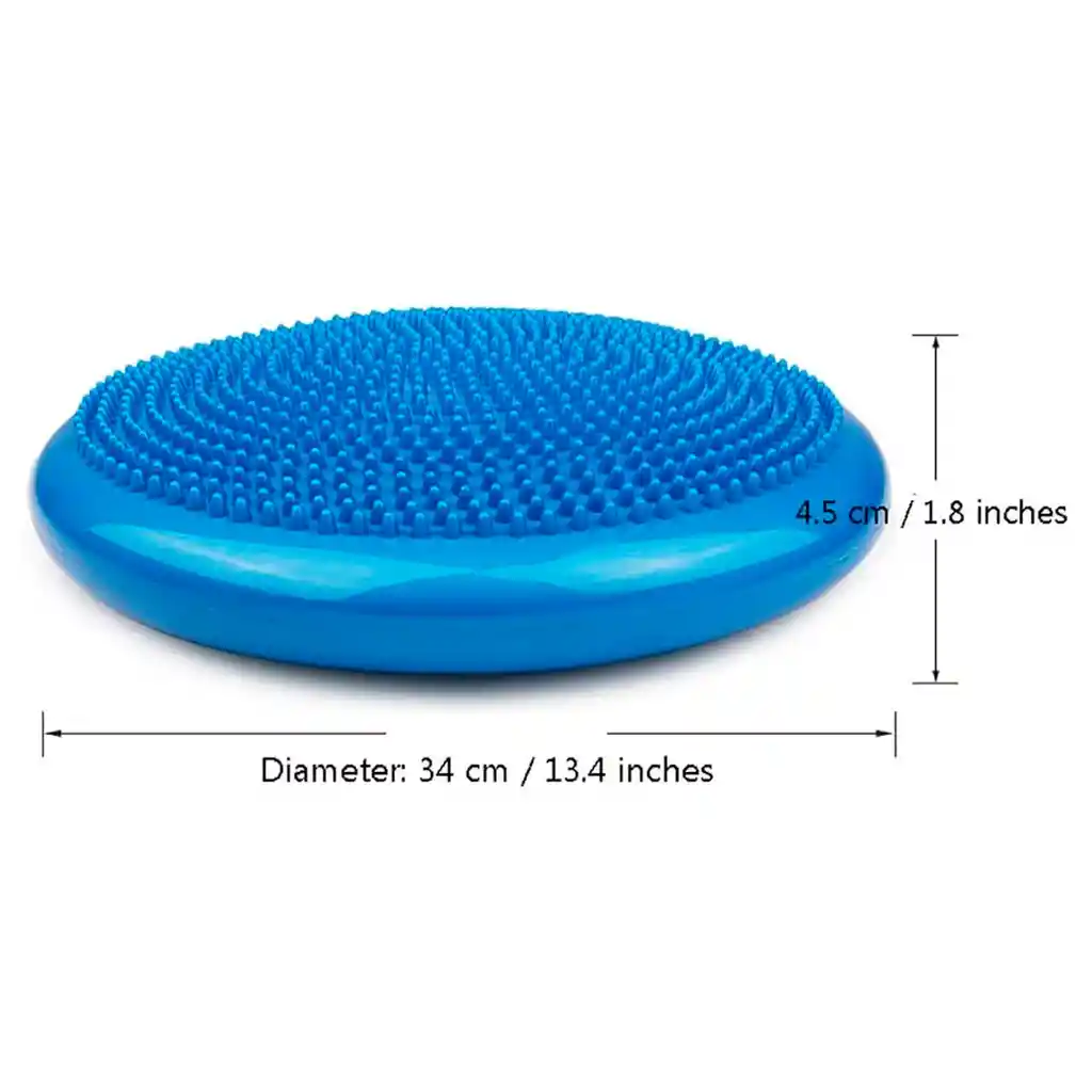 Balón Cojín Inestable Mini Bosu Equilibrio Balance Profit Aleatorio Hombre