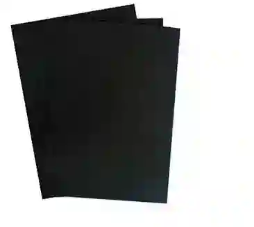 Cartulina Octavo Color Negro Paquete X 7 Und