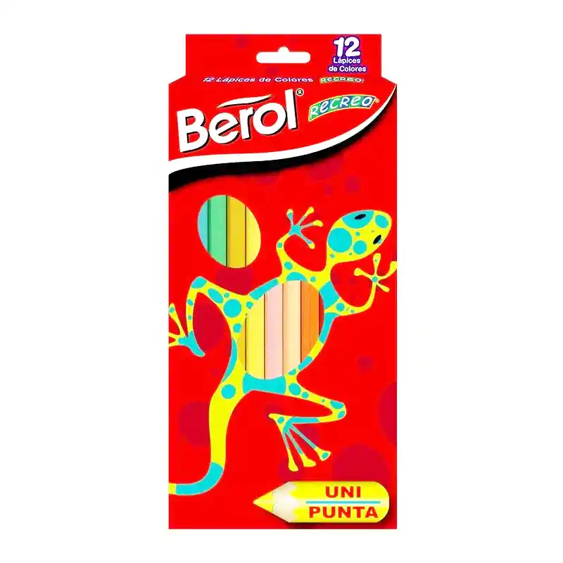 Color Largo Uni Punta 12 Un Recreo Berol