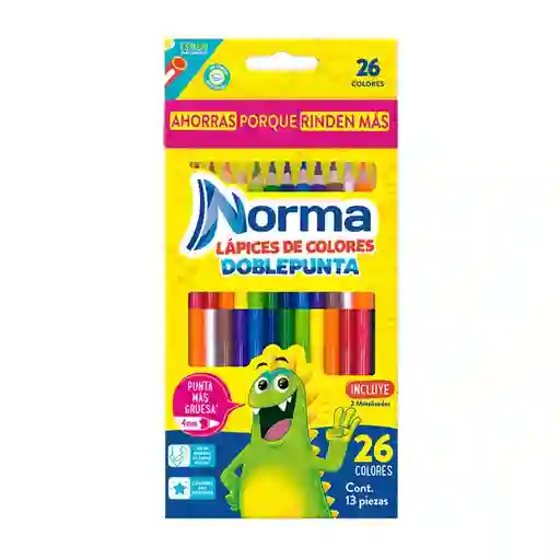 Color Doble Punta Norma 13 Unidades