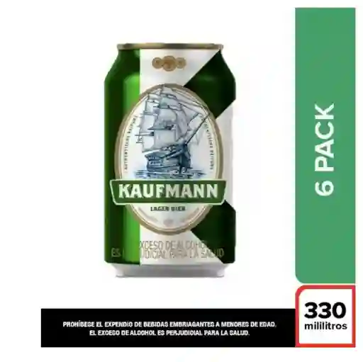 Kaufmann Cerveza 330ml X Six Pack